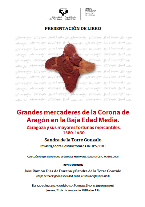 Grandes mercaderes en la Corona de Aragón. Cartel